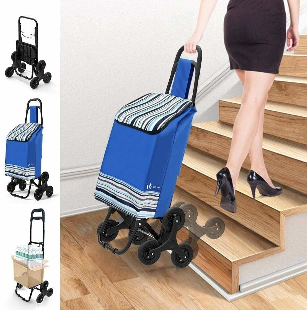 Vounot Stair Climber Foldable Shopping Trolley a € 31,37 (oggi)