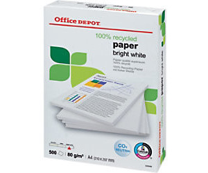 Office Depot Vision Pro Kopier   Druckerpapier DIN A4 120 g m2 Weiß 250 Blatt 