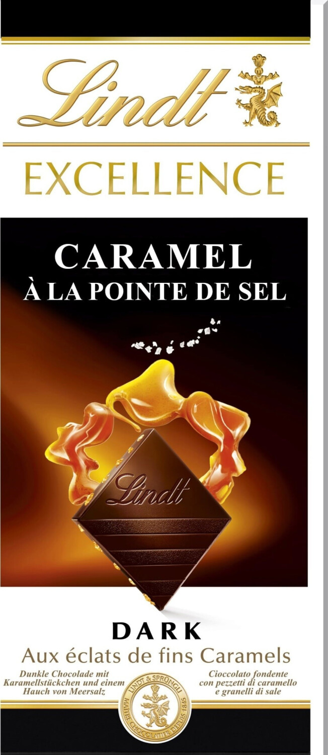 Lindt Excellence Caramel Fleur de Sel (100g)