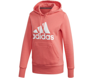 Adidas Women Athletics Badge of Sport Long Hoodie semi flash Adidas Women Athletics Badge of Sport Long Hoodie glory pink