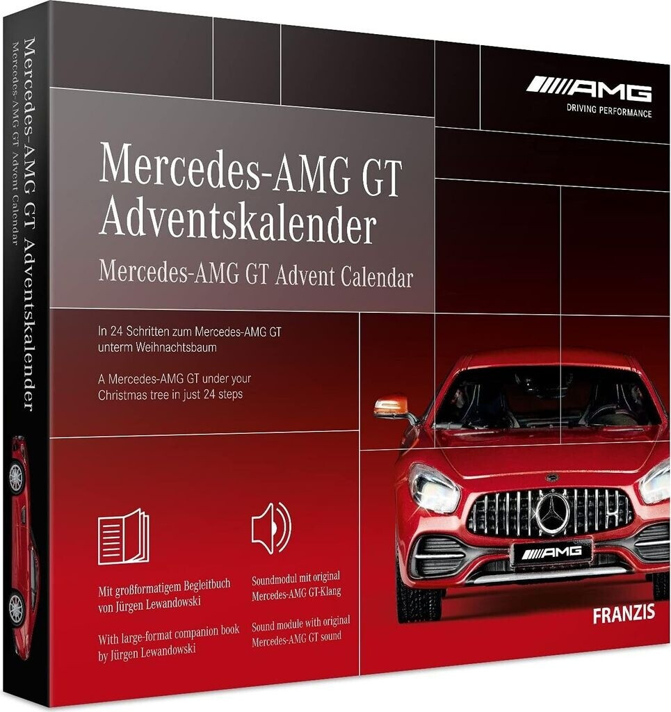 Franzis Calendrier de l'Avent Mercedes-AMG GT 2020
