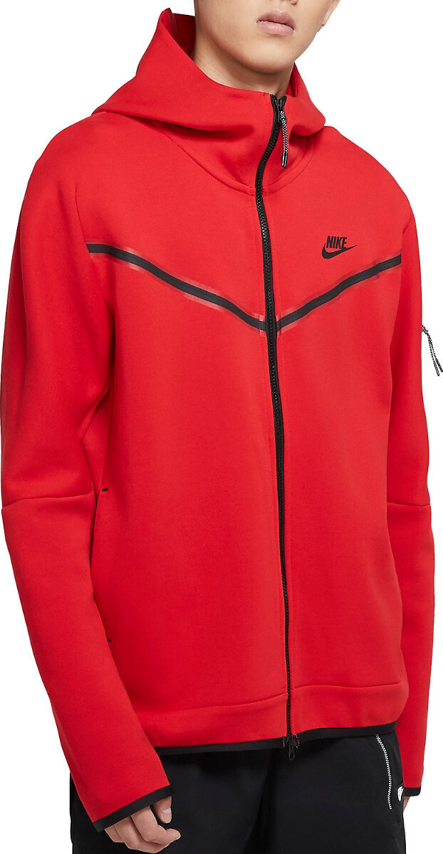 Buy Nike Tech Fleece Windrunner Full Zip Hoodie (CU4489) university red ...