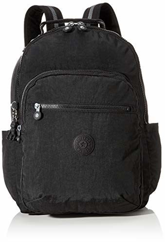 Photos - Backpack Kipling Basic Seoul  L  black (KI5210)