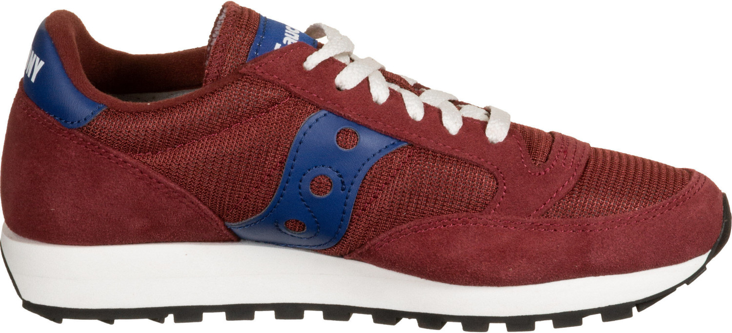 saucony jazz original vintage red