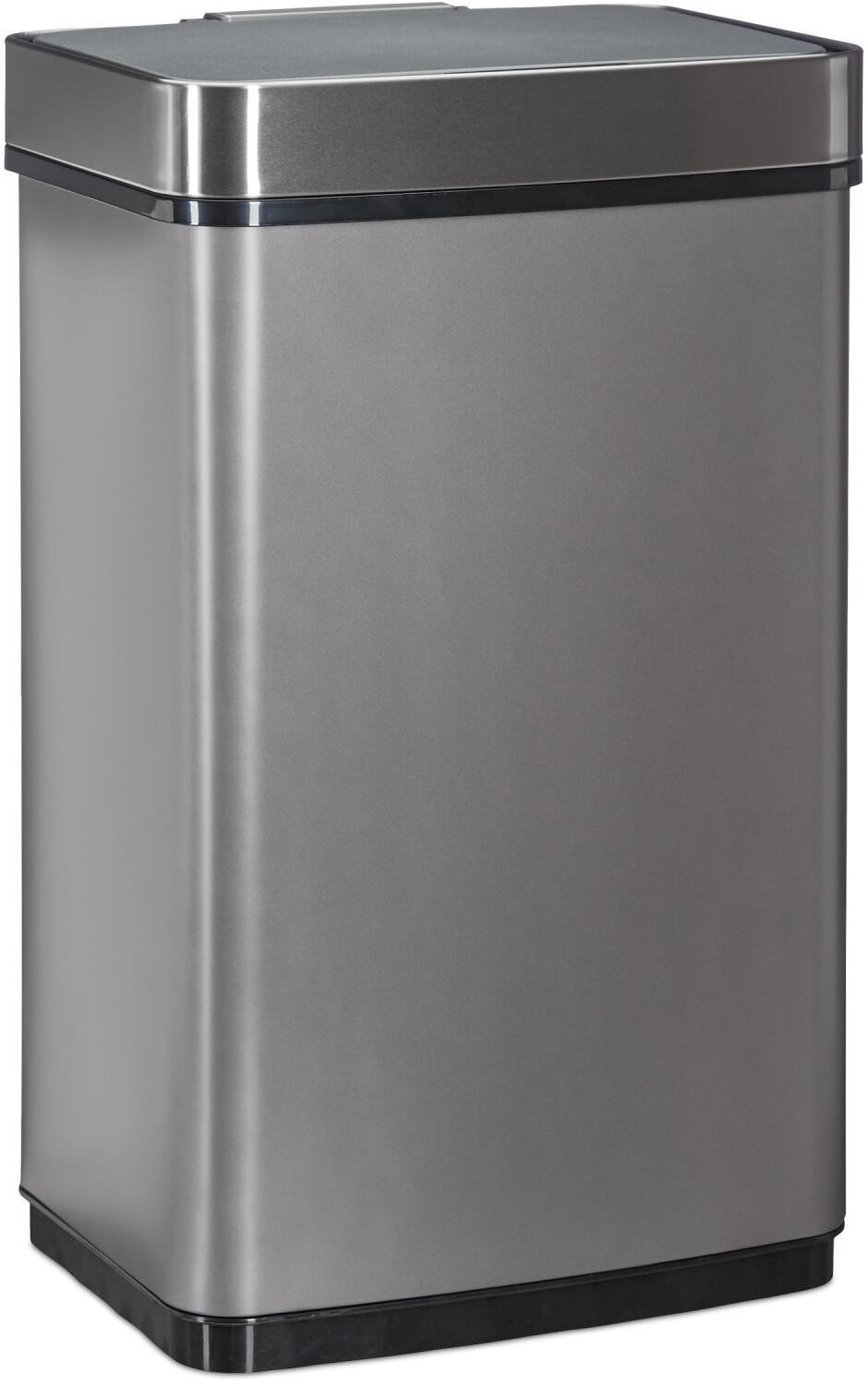 Relaxdays Sensor Bin 60 L grey