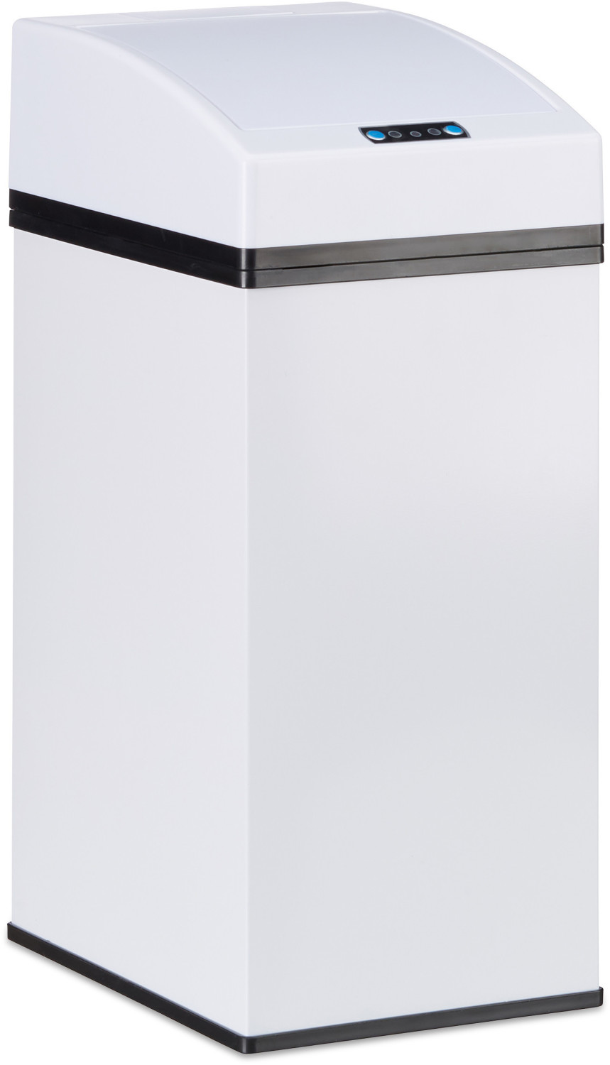 Relaxdays Sensor Waste Bin 7 L white