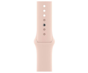 apple watch series 4 gold aluminum pink sand sport band