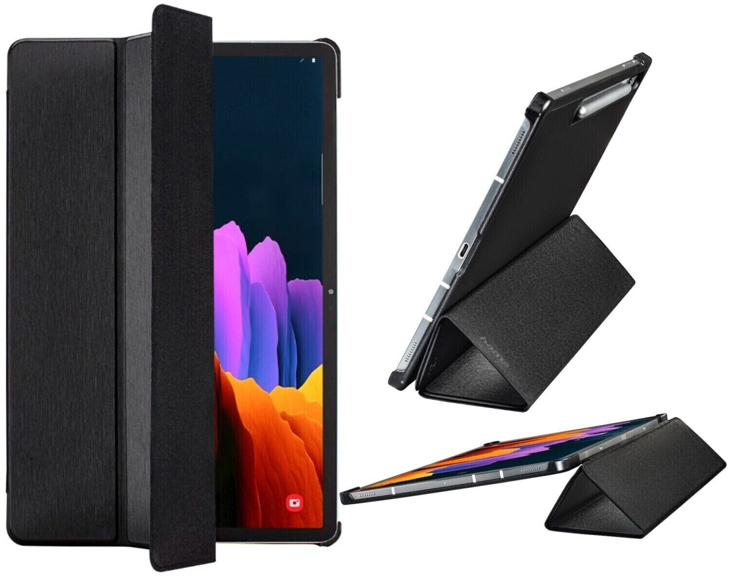 Hama Fold Galaxy Tab S7+ 12.4 Black