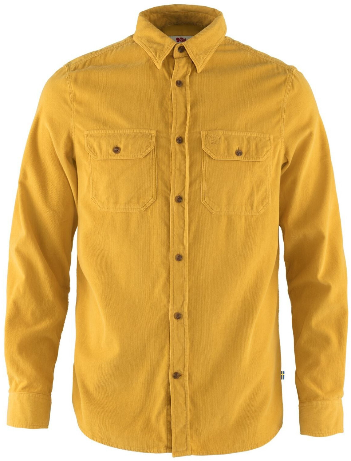 Fjällräven Övik Cord Shirt M ochre