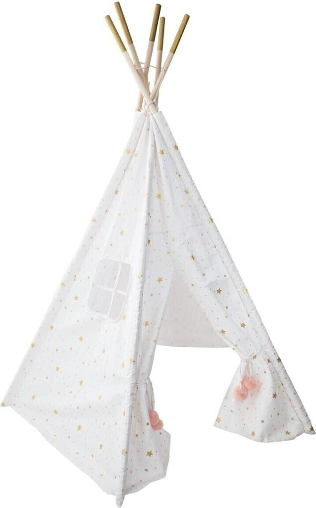 Atmosphera Tipi décoratif blanc & doré