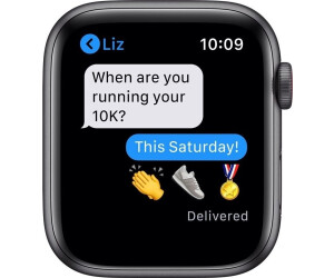 Apple Watch SE Cellular 44mm alluminio grigio siderale con cinturino Sport  nero a € 373,75 (oggi) | Migliori prezzi e offerte su idealo