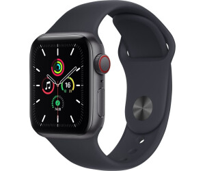 Buy Apple Watch SE 4G Space Gray 44mm Sport Band Black from £325.49 (Today)  – Best Deals on idealo.co.uk