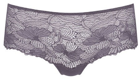 Triumph Lace Spotlight Bandeau Brief (10194027) slate