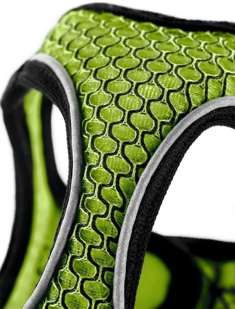 HUNTER Harnais pour chien M-L Lime Green HUNTER Harnais pour chien M-L Lime Green