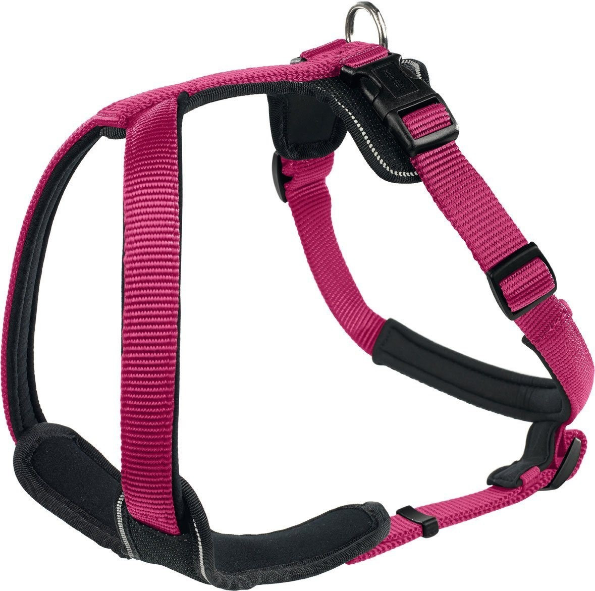 HUNTER Harnais pour chien Harness Neopren M Raspberry/Black HUNTER Harnais pour chien Harness Neopren M Raspberry/Black