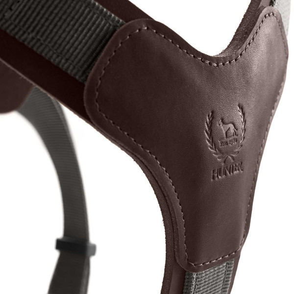 HUNTER Harnais pour chien XS-S Dark Brown/Grey