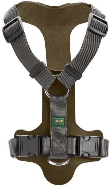 HUNTER Harnais pour chien XS-S Olive Greene Green/Grey HUNTER Harnais pour chien XS-S Olive Greene Green/Grey