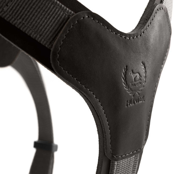 HUNTER Harnais pour chien XS-S Black/Grey HUNTER Harnais pour chien XS-S Black/Grey