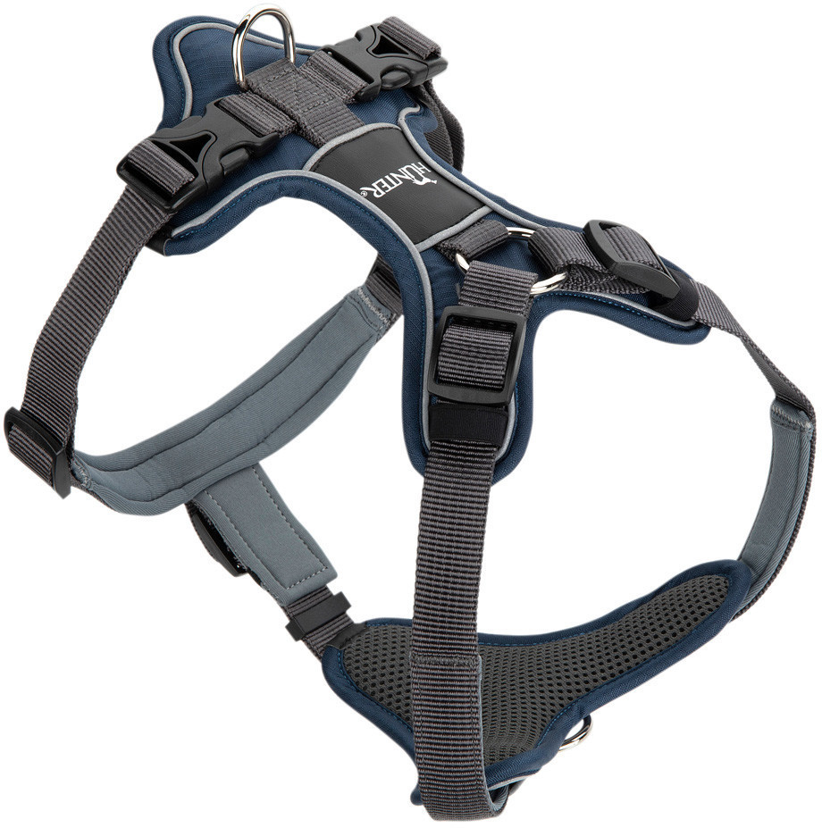 HUNTER Harnais pour chien L Dark Blue/Grey HUNTER Harnais pour chien L Dark Blue/Grey