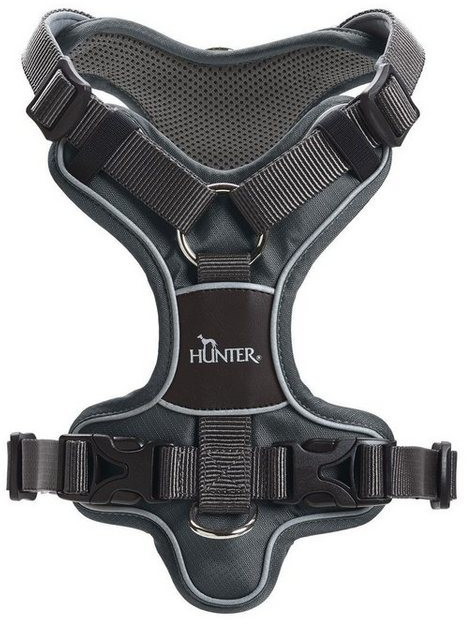 HUNTER Harnais pour chien S Grey/Grey