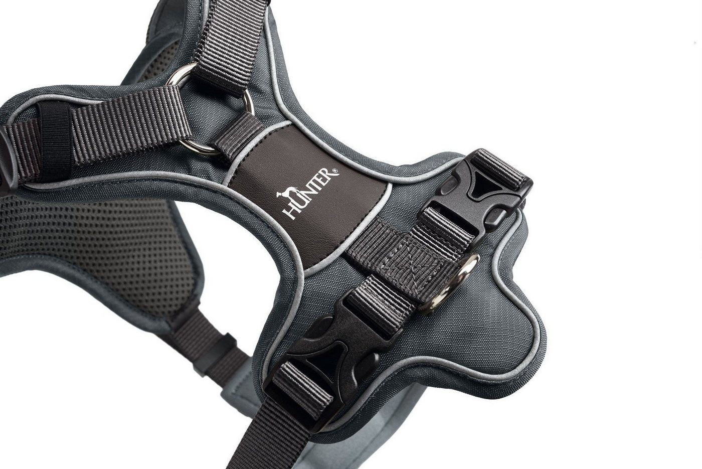 HUNTER Harnais pour chien S Grey/Grey