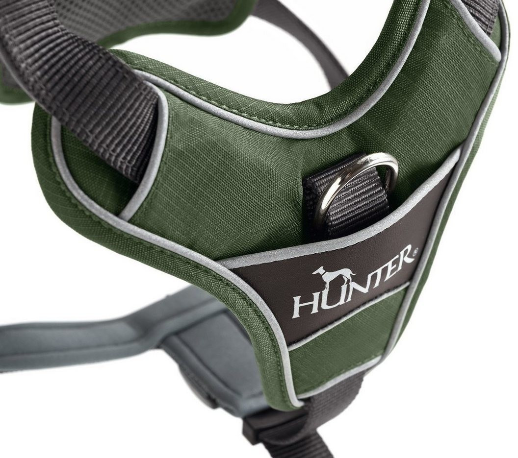 HUNTER Harnais pour chien M Green/Grey