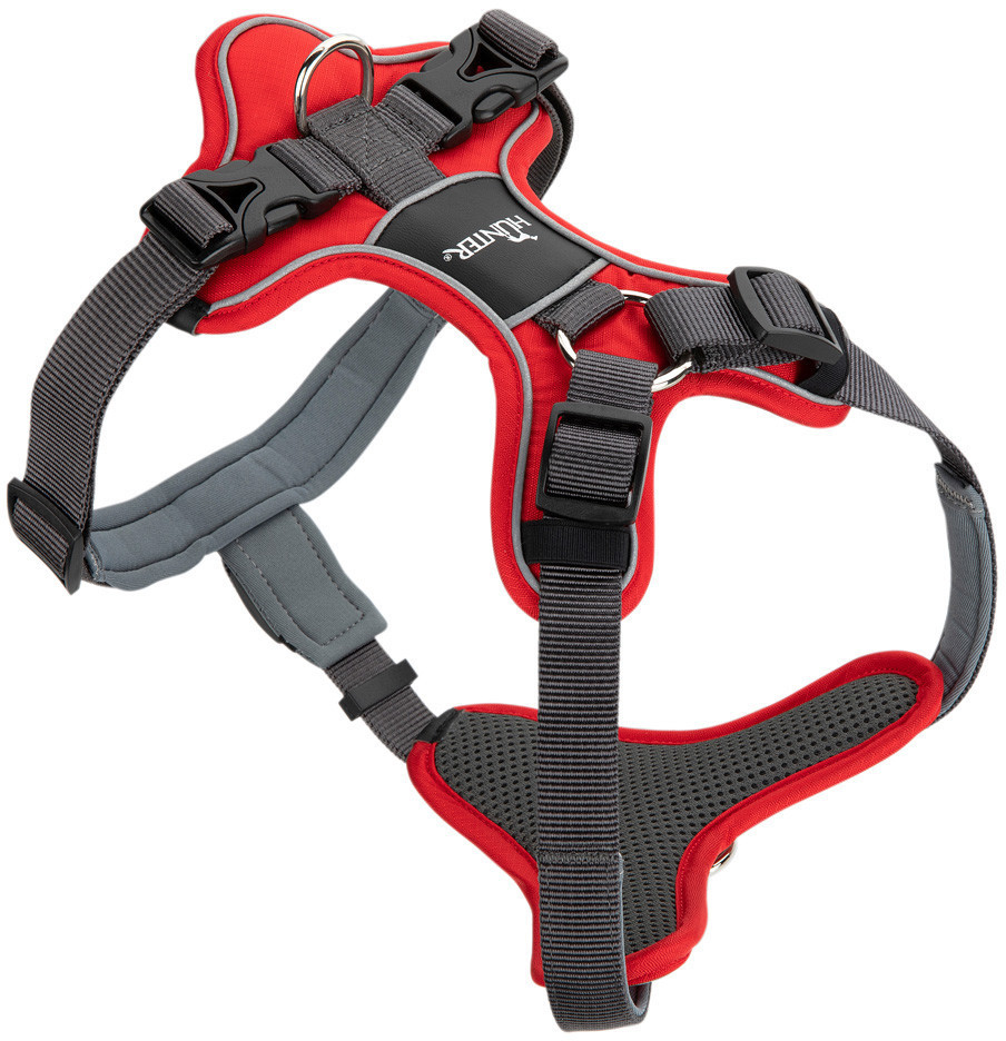 HUNTER Harnais pour chien XS Red/Grey HUNTER Harnais pour chien XS Red/Grey
