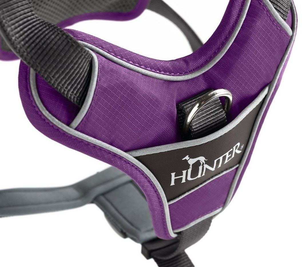 HUNTER Harnais pour chien S Purple/Grey