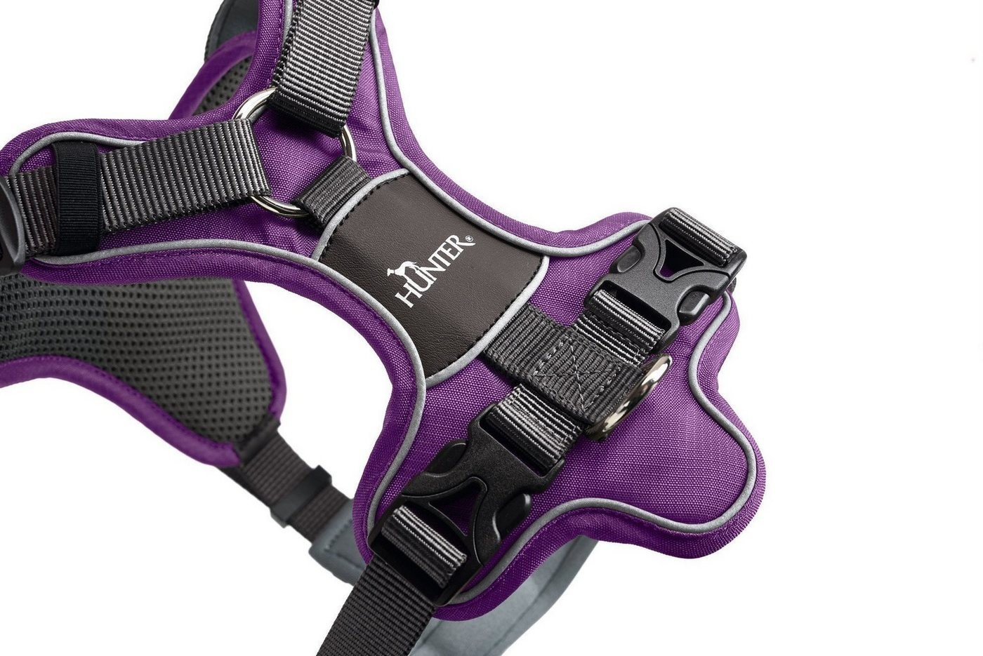 HUNTER Harnais pour chien S Purple/Grey