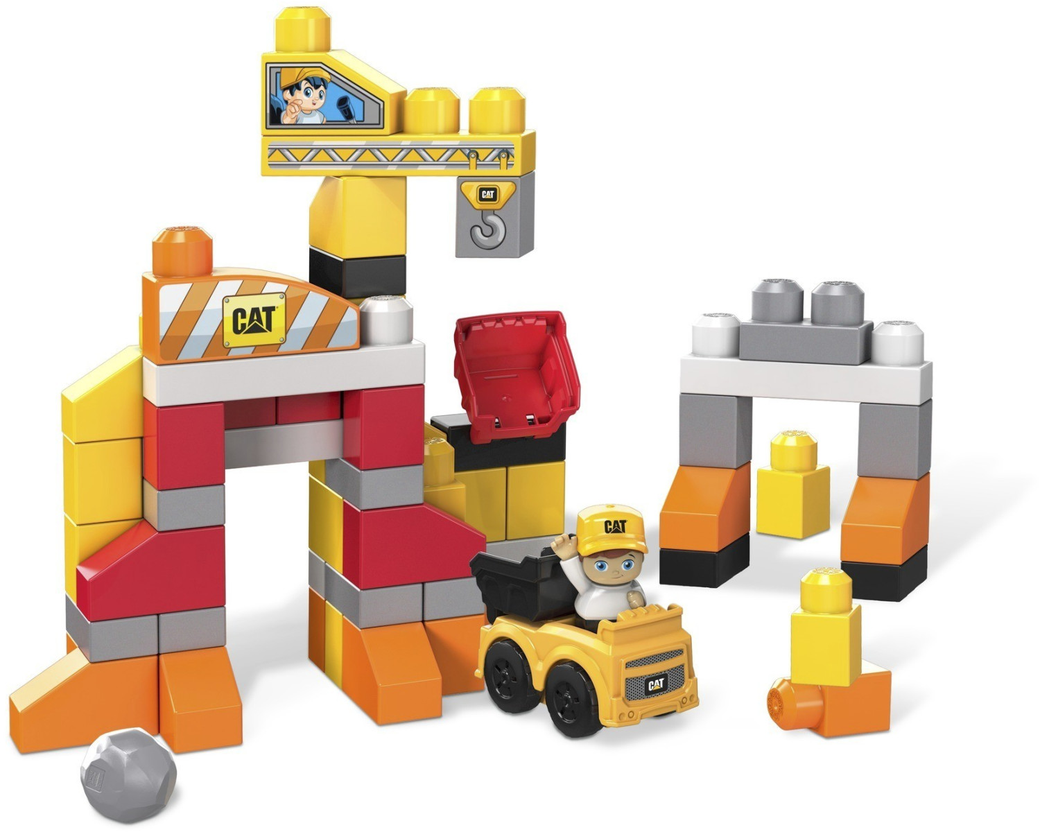 MEGA BLOKS Cat Construction Site (GJH44)