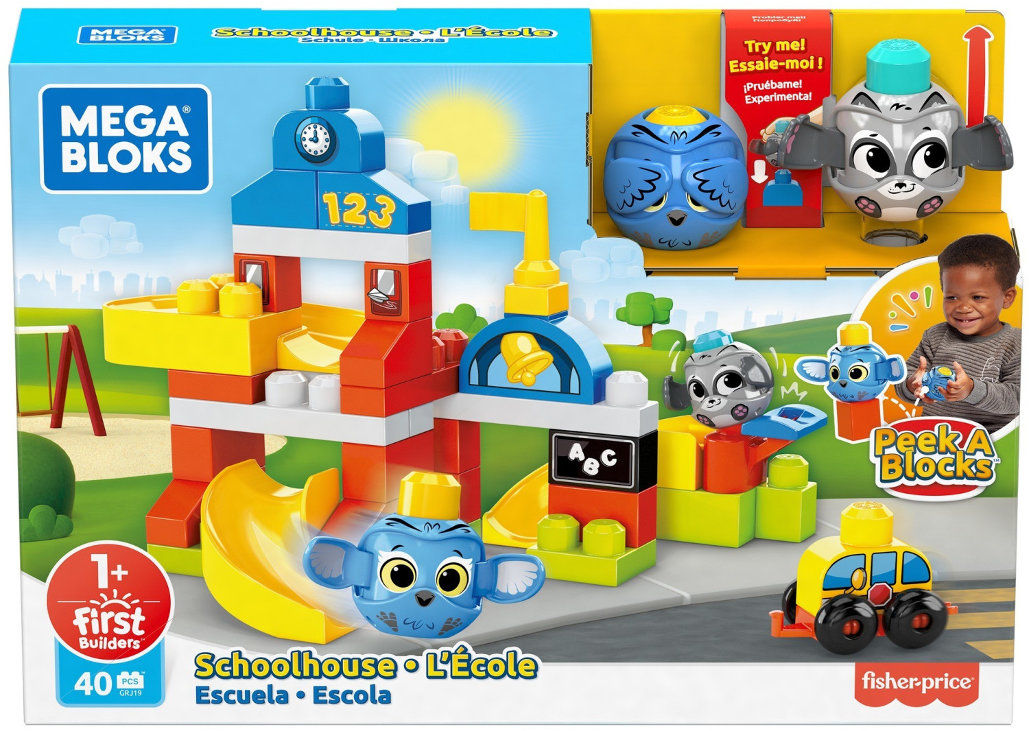 Photos - Construction Toy MEGA Bloks Schoolhouse  (GRJ19)