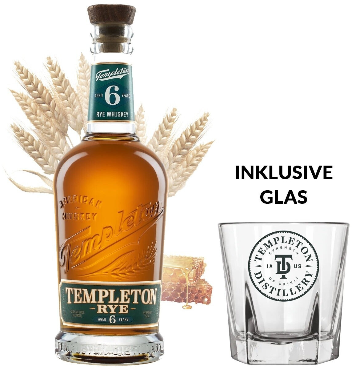Templeton Rye 6 Years Old Signature Reserve Straigth Rye Whiskey 45,8% 0,7l