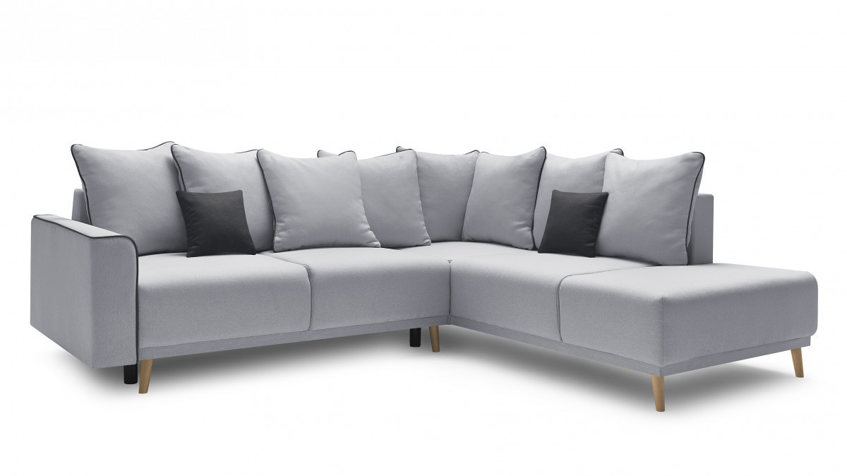 Bobochic Mola L angle droit gris clair