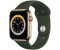 Apple Watch Series 6 LTE Gold Edelstahl 44mm Sportarmband Zyperngrün