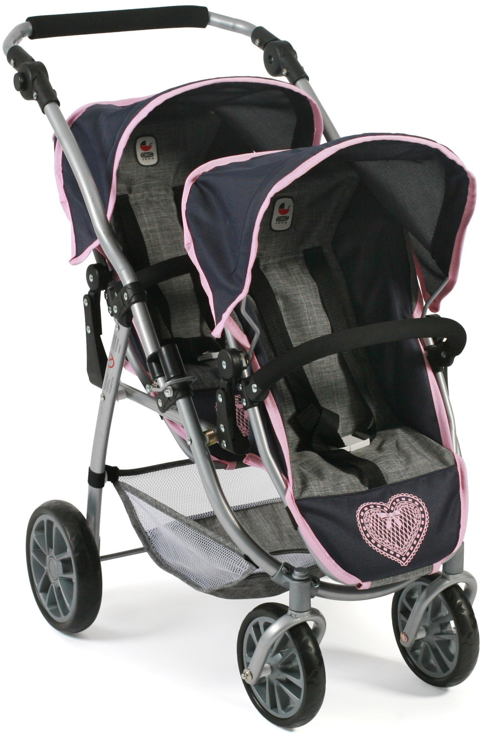 Bayer-Chic Tandem Stroller Vario grey/navy