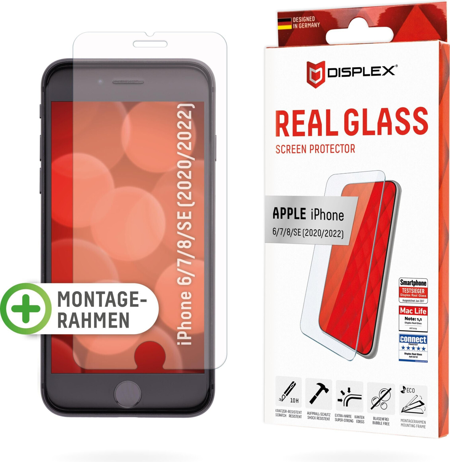Displex Real Glass iPhone 6/7/8/SE 2.Gen