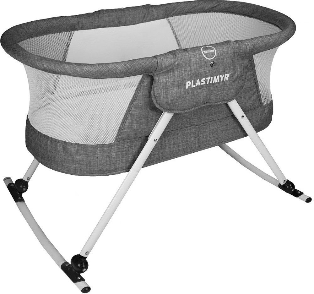 Plastimyr Folding Crib Ivoly