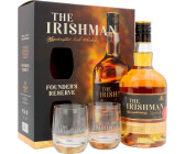 The Irishman Founder's Reserve Small Batch Irish Whisky 40% 0,7l - Giftbox with 2 Glasses