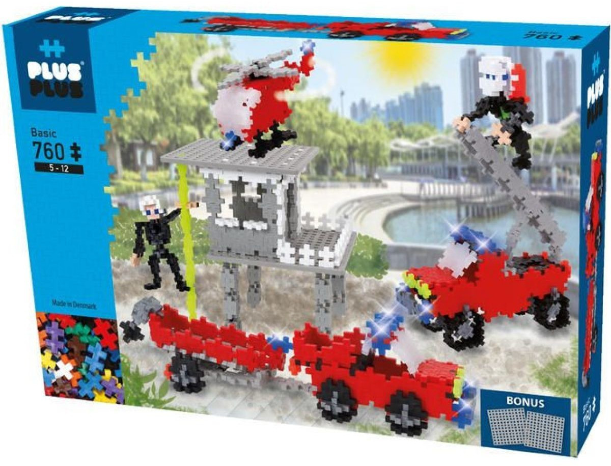 Plus-Plus Fire and Rescue 760 pcs