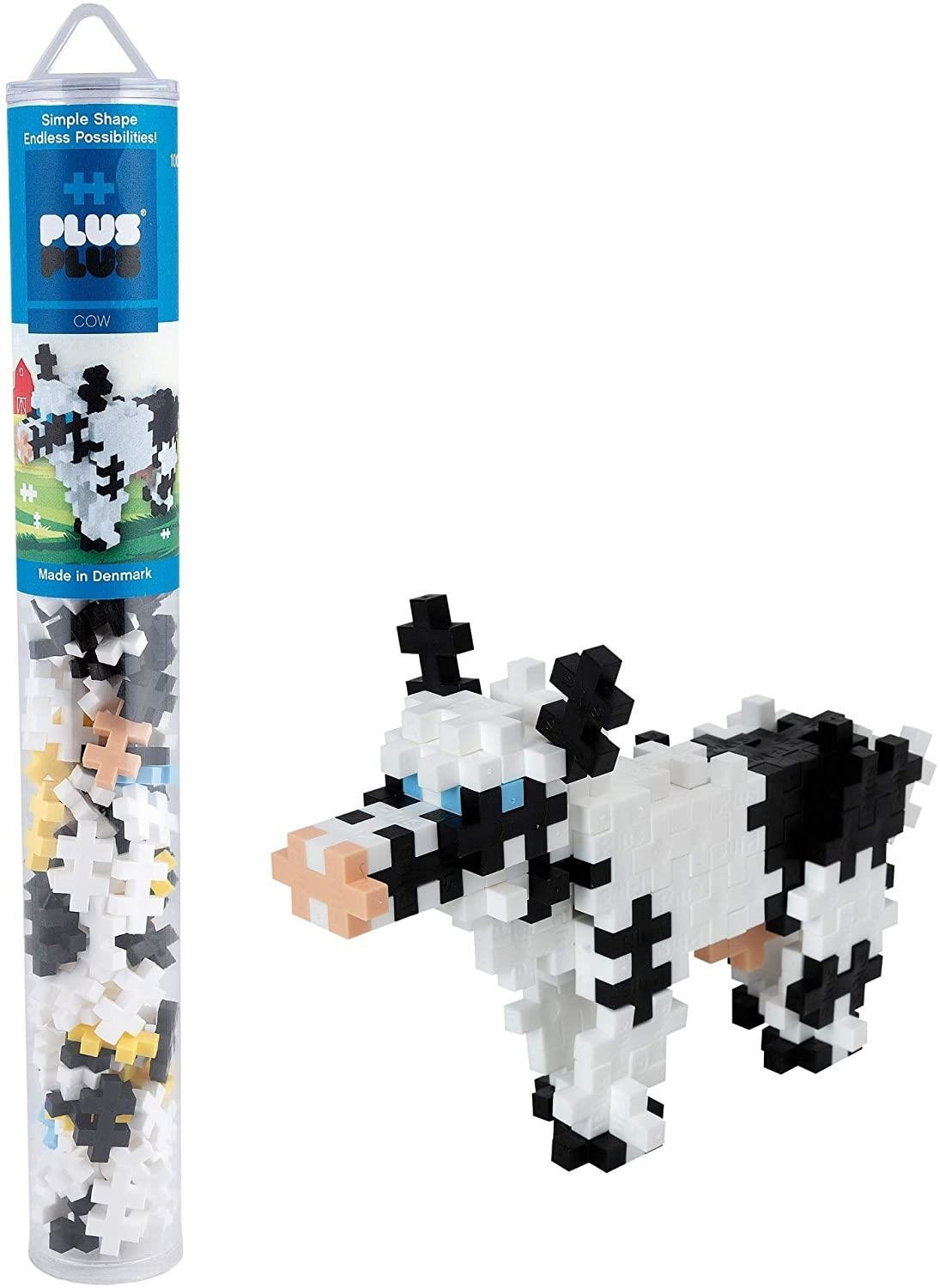 Plus-Plus Cow 100 pcs Tube