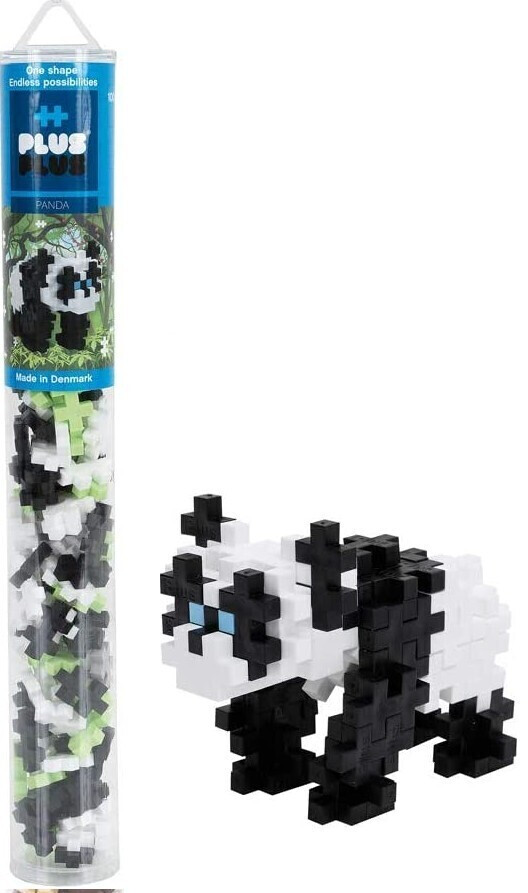 Plus-Plus Panda 100 pcs Tube