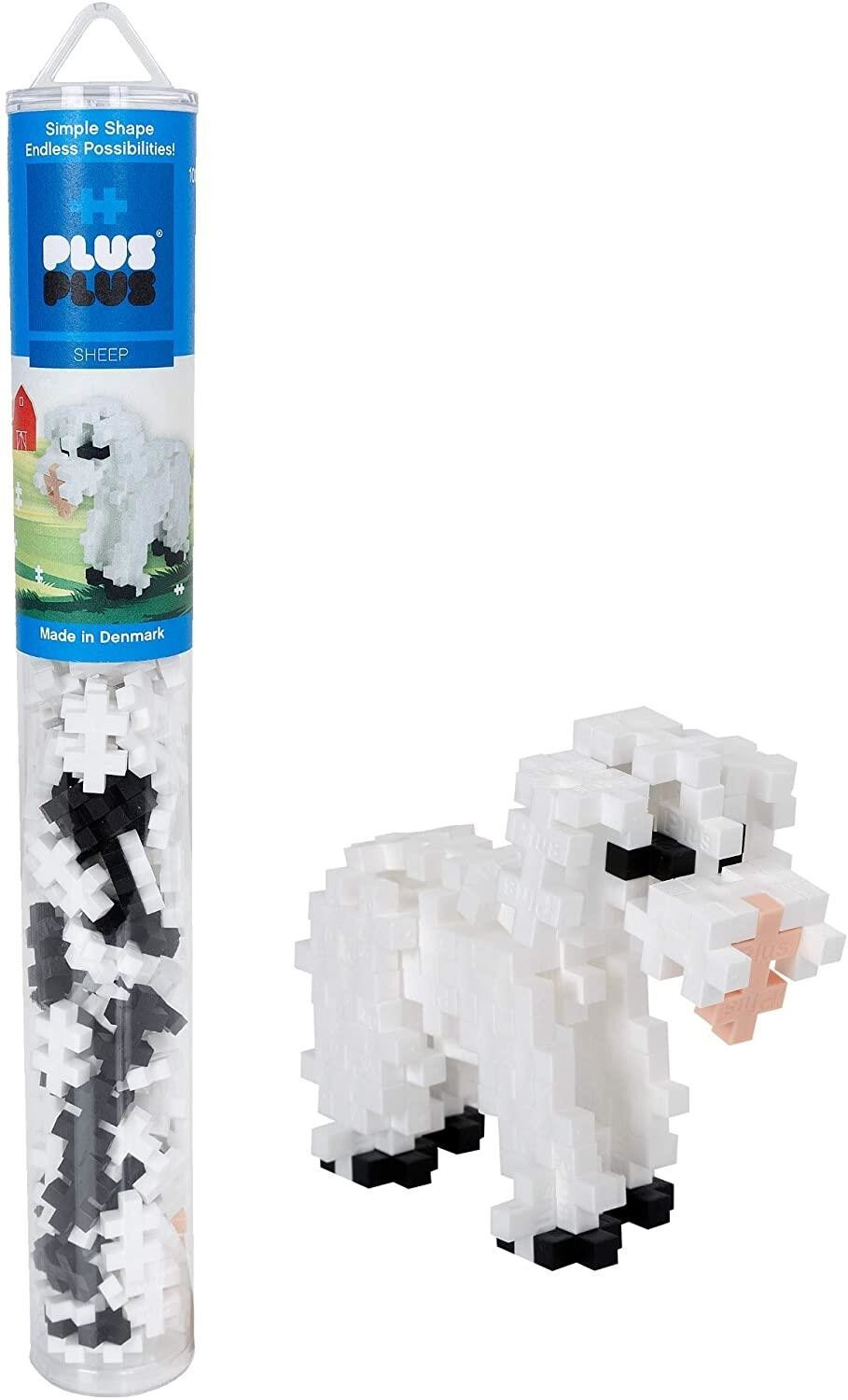 Plus-Plus Sheep 100 pcs Tube