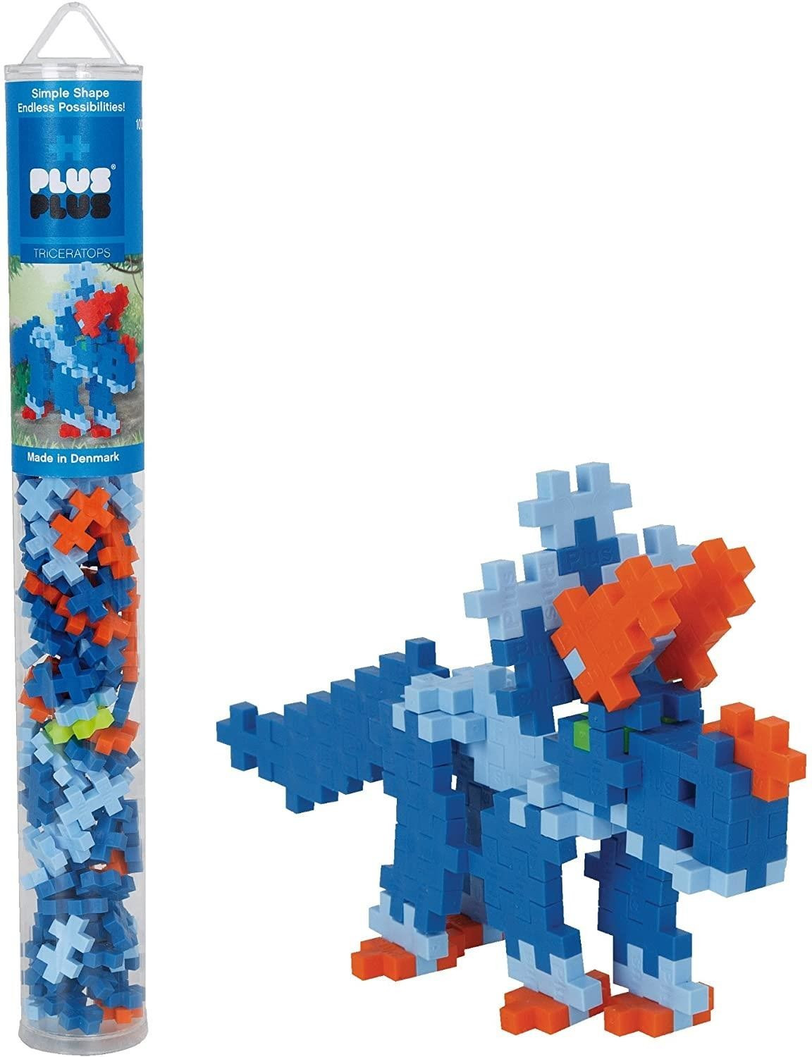 Plus-Plus Triceratops 100 pcs Tube