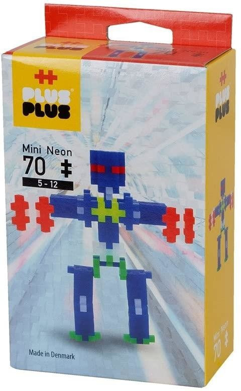 Plus-Plus Neon Robot 70 pcs