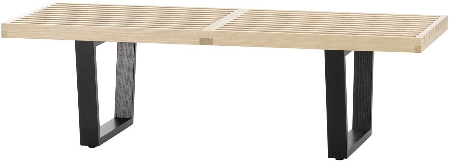 Vitra Nelson bench short 122x46.9x35.3cm nature