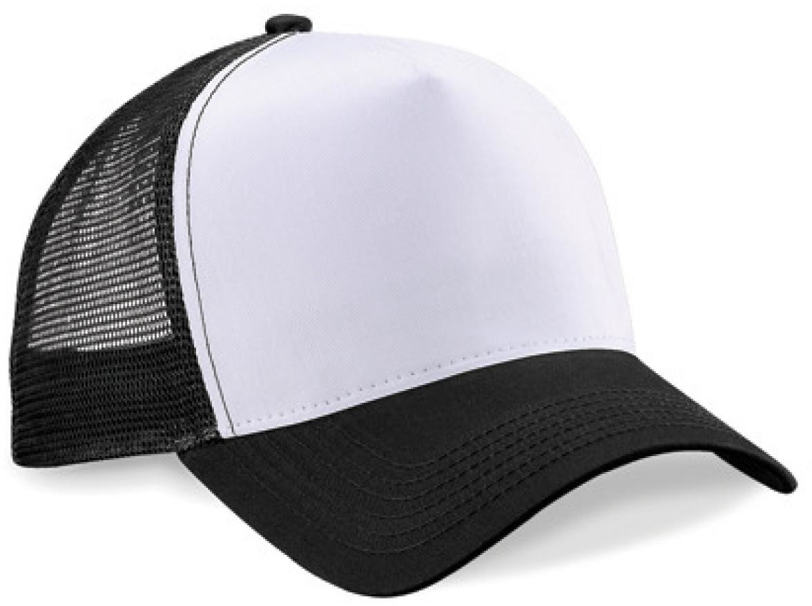 Beechfield B640 Snapback Trucker black/white