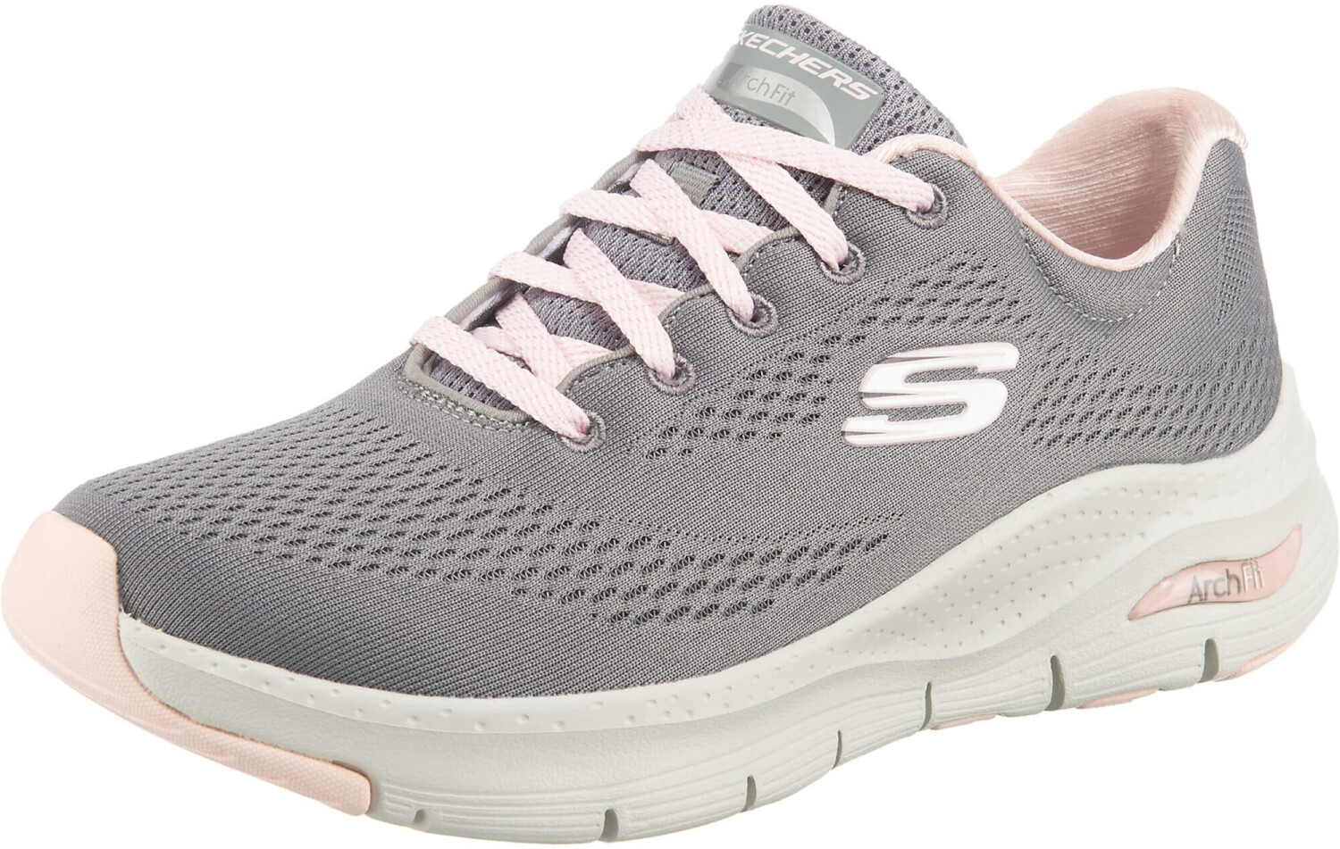 Skechers Arch Fit Sunny Outlook Grey pink Desde 55 99 Compara skechers-arch-fit-sunny-outlook-grey-pink-desde-55-99-compara