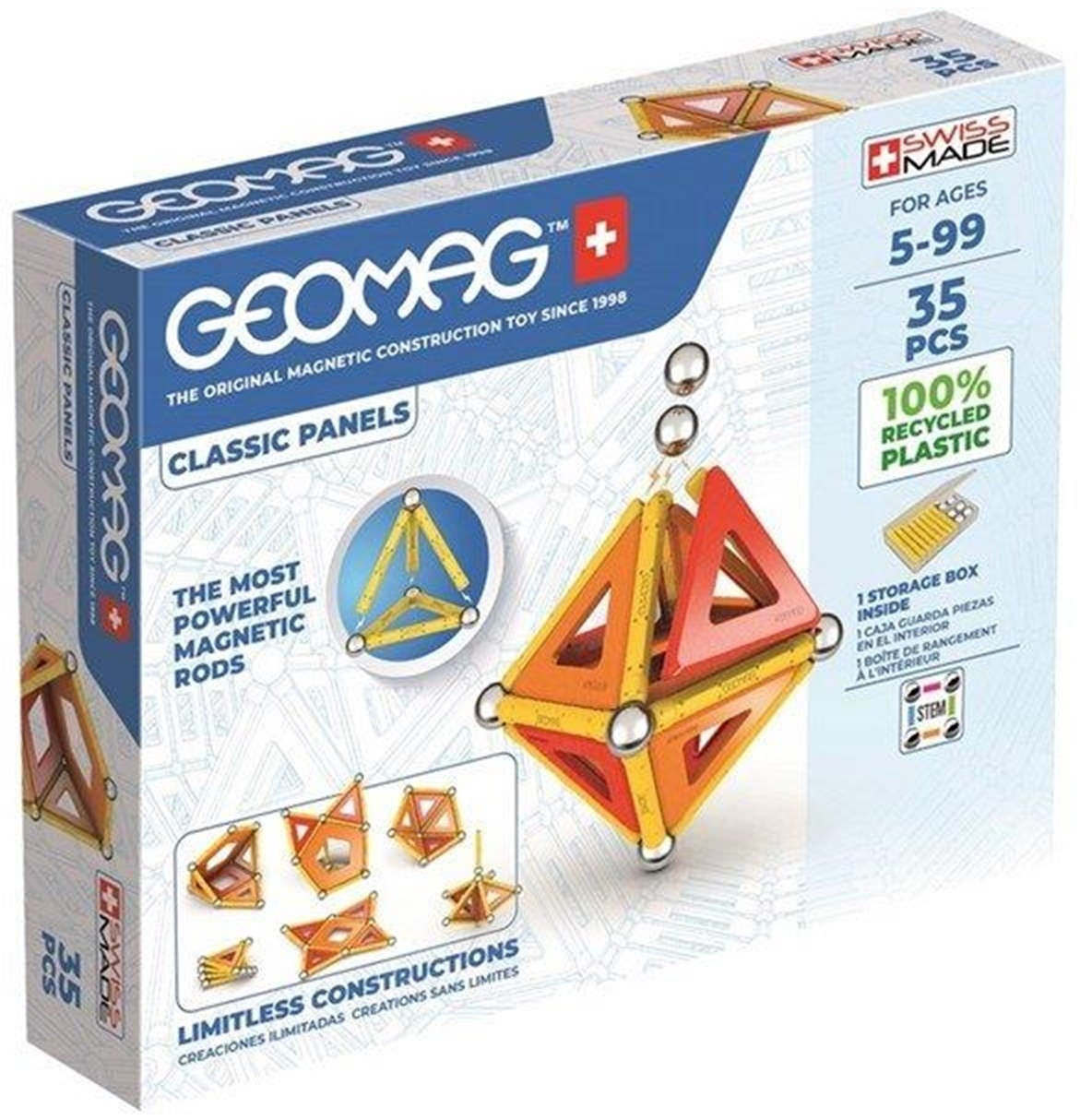 Geomag Classic Panels Green Line 35