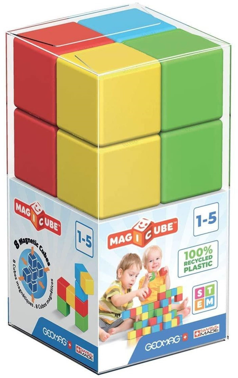 Geomag Magicube Green Line 8
