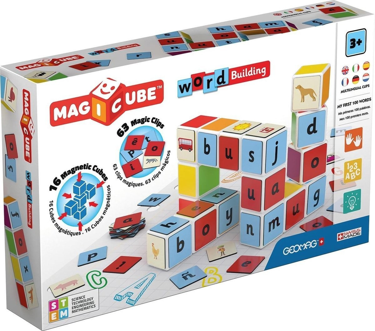 Geomag MagiCube Word Building 79